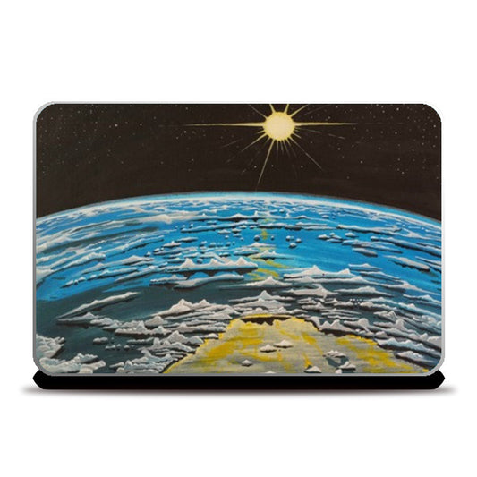 Space Painting Laptop Skin Laptop Skins