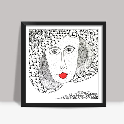 The Fashionista Square Art Prints