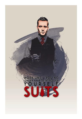PosterGully Specials, Suits | Harvey Specter | Quote Wall Art