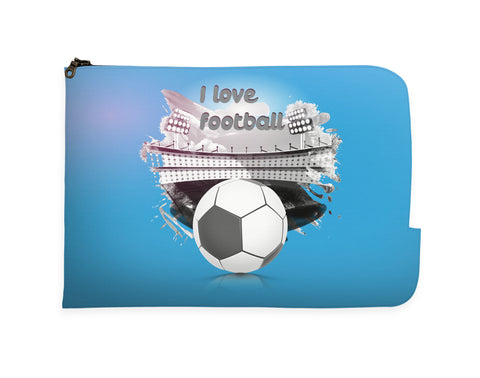 I Love Fooball Laptop Sleeves | #Footballfan