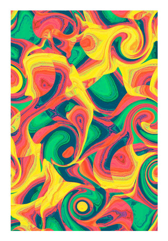 Abstract Swirls Wall Art