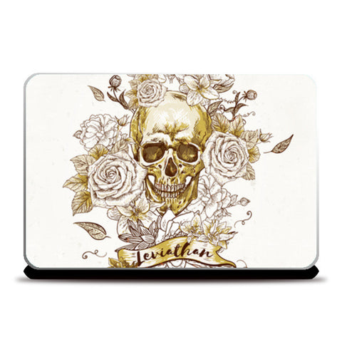 Skulls and Roses Laptop Skins