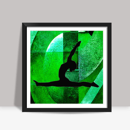 Yoga Everyday Square Art Prints