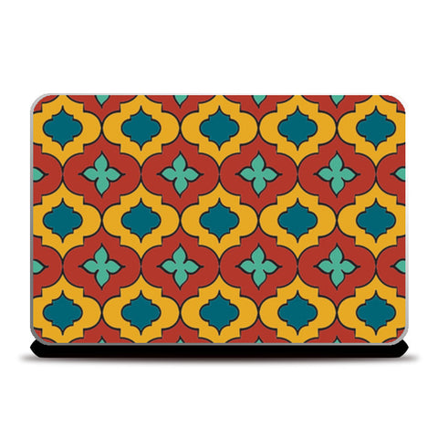 Moroccan Tile Laptop Skins