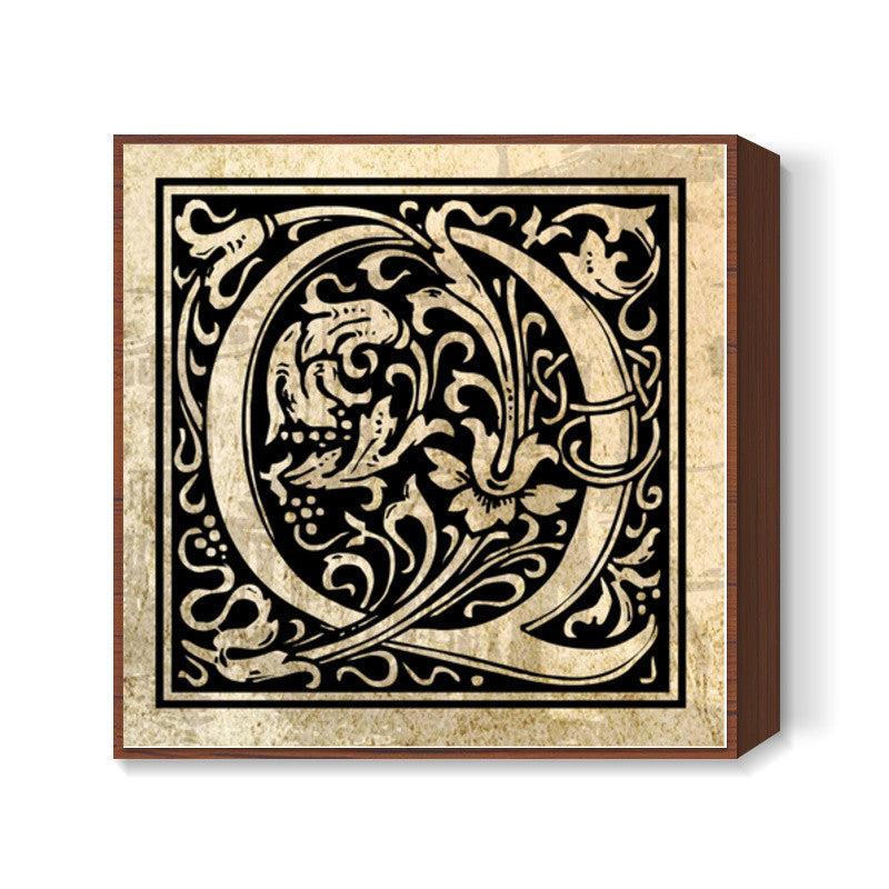 Ornate Q Square Art Prints