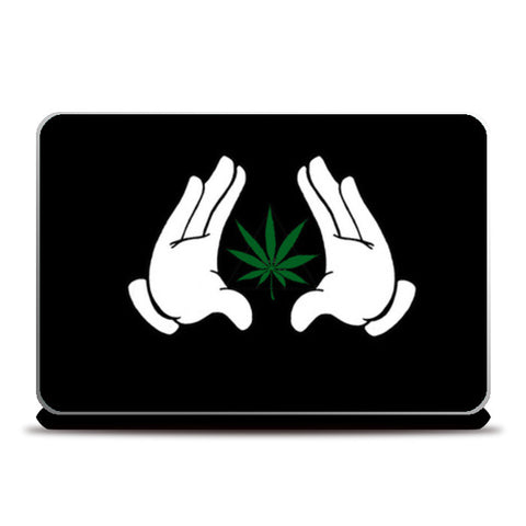 weed the need Laptop Skins
