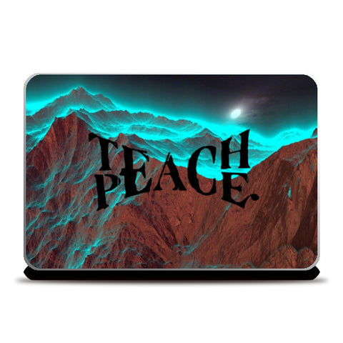 Teach Peace Skin Laptop Skins