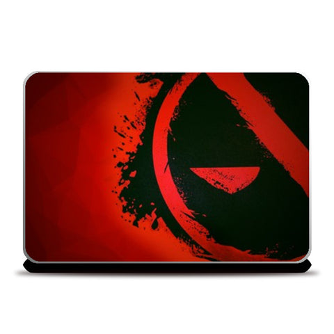 Deadpool minimal Laptop Skins