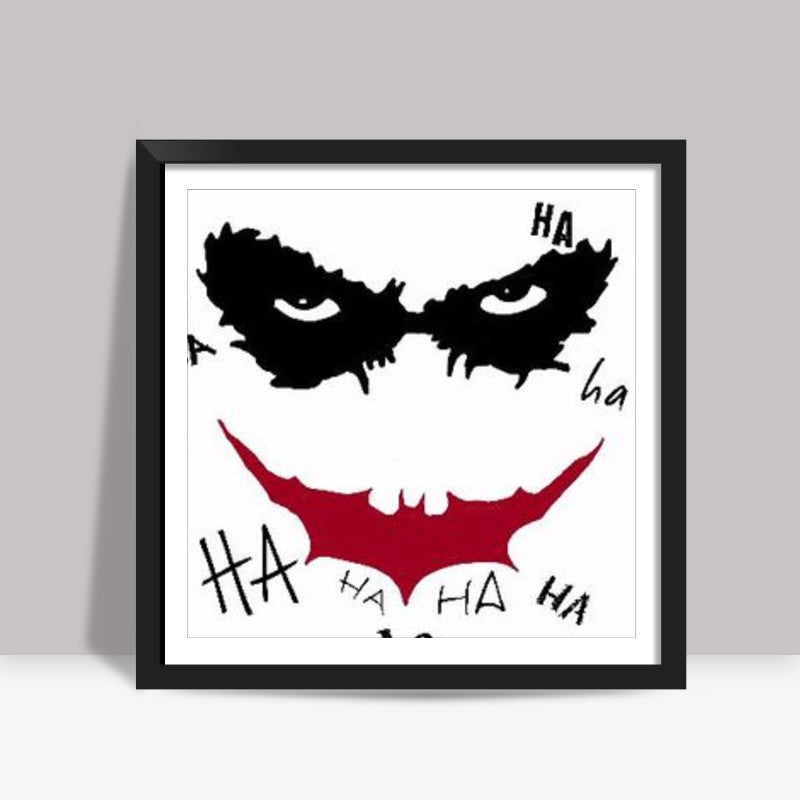 Joker Square Art Print | Arttist: Vaibhav Dangwal