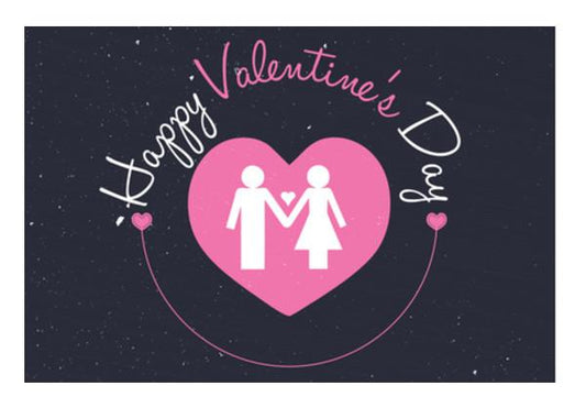 PosterGully Specials, Valentine Couple Wall Art