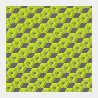 Square Art Prints, 3d pattern Square Art Prints
