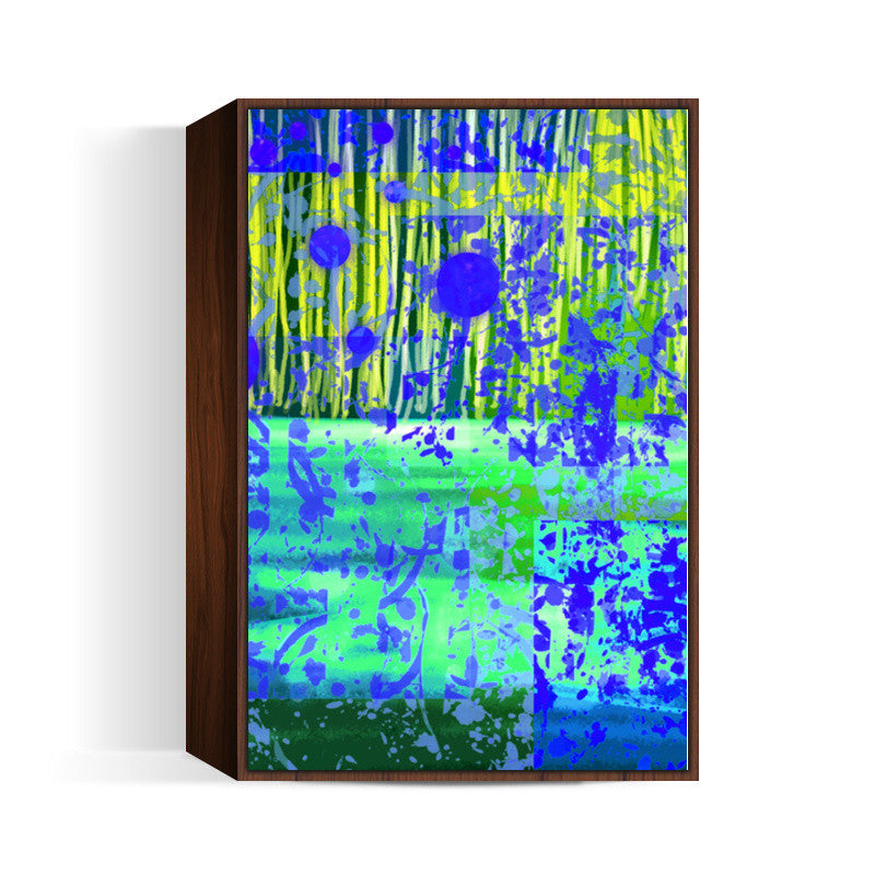 Neon Forest Wall Art