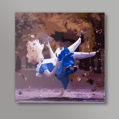 Alice in Wonderland Square Art Prints