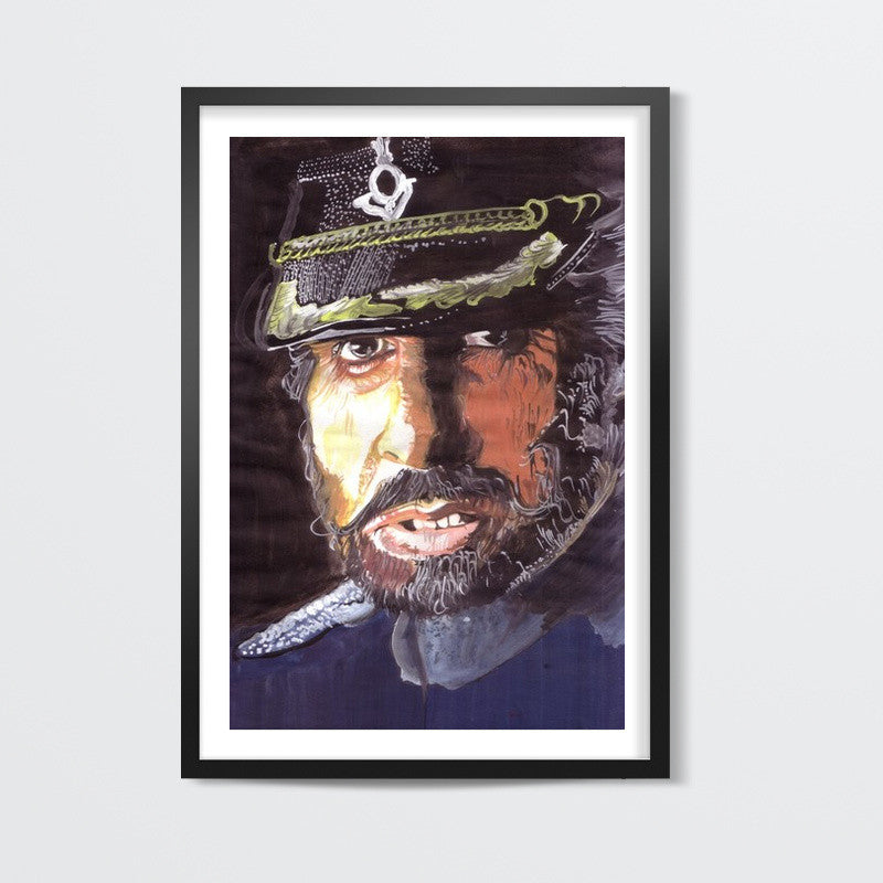Bollywood superstar Amitabh Bachchan is a strong disciplinarian with a heart Wall Art