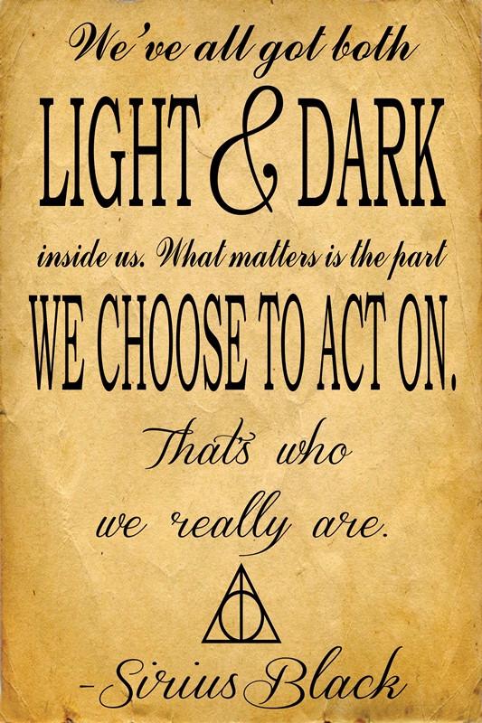 PosterGully Specials, Harry potter Sirius Quote Wall Art