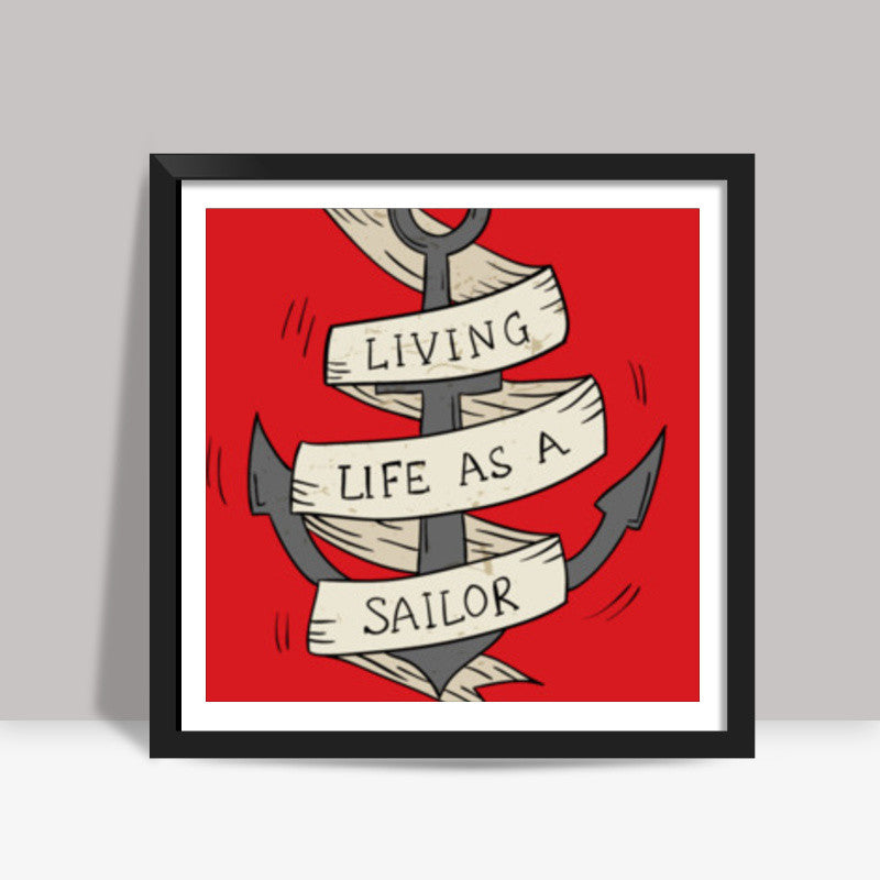 Sailor Square Art Prints