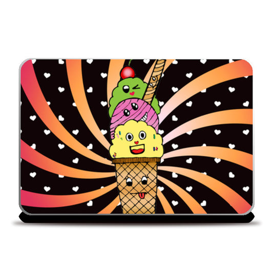 Ice Cream Laptop Skins