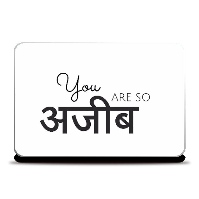 Laptop Skins, You are so Ajeeb The Untouched Journal Laptop Skin