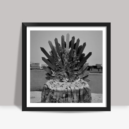 Iron Throne | ClayArt - Original Photograph | ArtPrint Square Art Prints