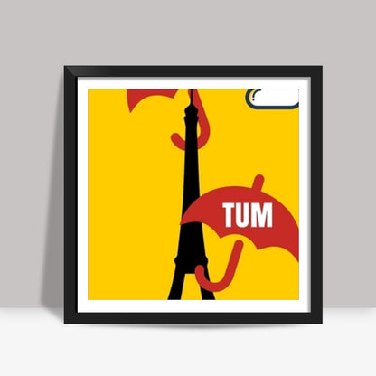 Hum Tum #yrf Square Art Prints