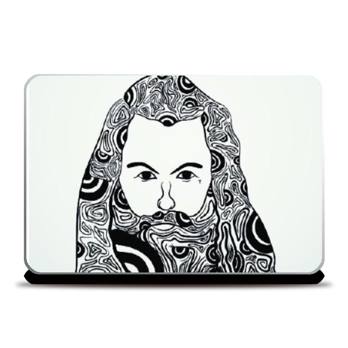 Laptop Skins, Lumbersexual Laptop skin | Raul Miranda, - PosterGully