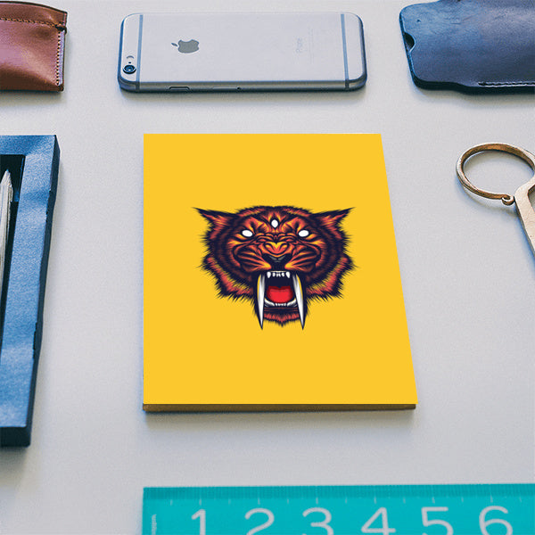 Saber Tooth  Notebook