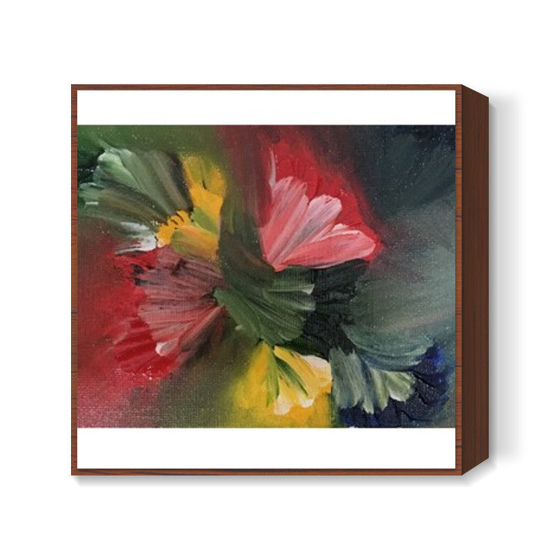 Abstract Art | Floral Vibrancy | Square Art Prints