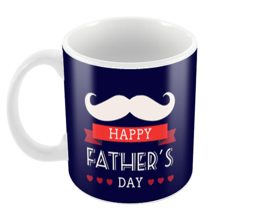 Happy Fathers Day Typography Illustration Love | #Fathers Day Special  Coffee Mugs