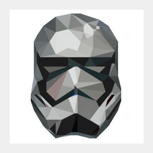 Square Art Prints, Stormtrooper Star Wars Square Art Prints