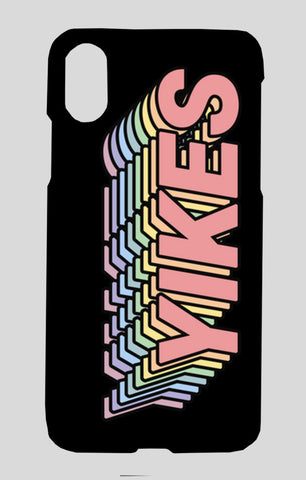 Yikes Black iPhone X Cases