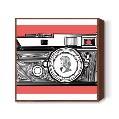 cam Square Art Prints