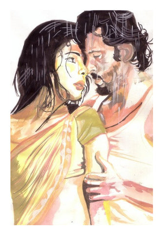 Wall Art, Superstars Hrithik Roshan and Priyanka Chopra - Love for the moment, and a moment for love Wall Art