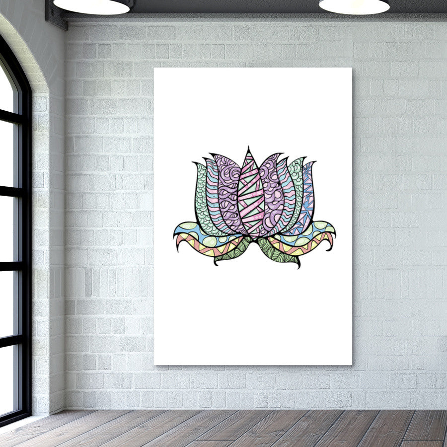 lotus  Wall Art