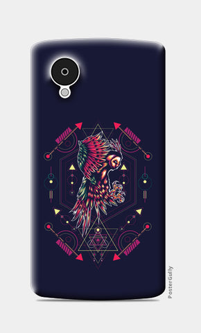 Owl Artwork Nexus 5 Cases
