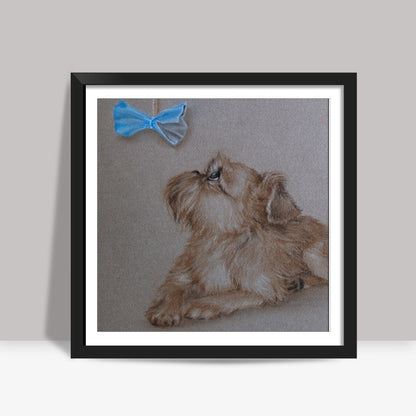 dog Square Art Prints