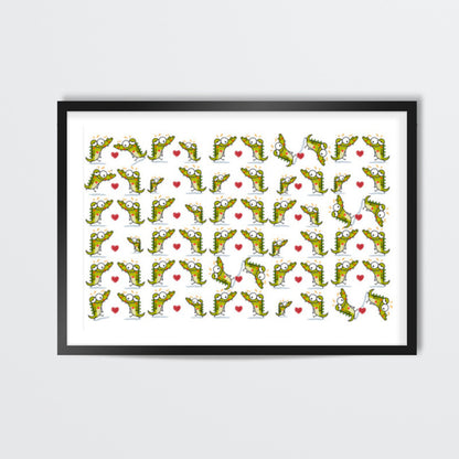 CROC LOVE! Wall Art
