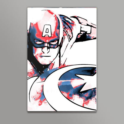 Captain America Movie Comic Character Artwork