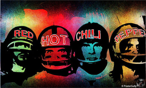 Wall Art, Red Hot Chili Pepper Artwork