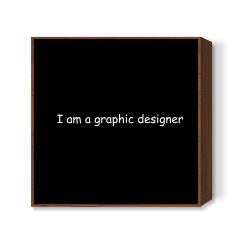 Funny Comic Sans For Designers Square Art Prints