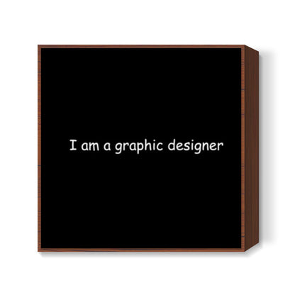 Funny Comic Sans For Designers Square Art Prints