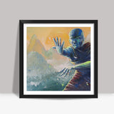 The Monk - Painting Square Art Prints