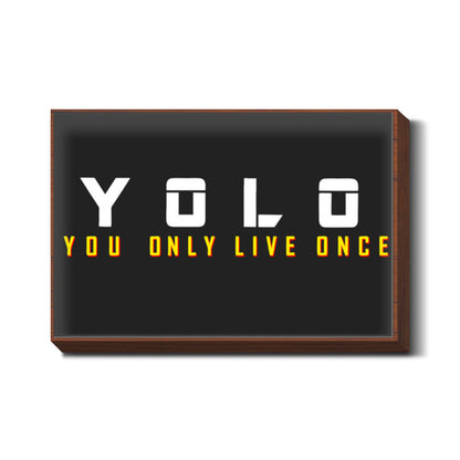 YOLO Wall Art