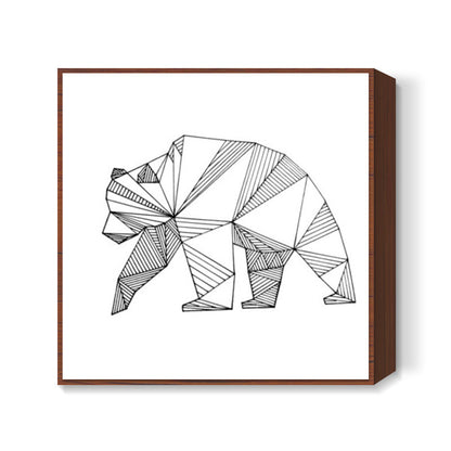 Meandering Bear Square Art Prints