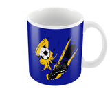 Player Shoes Hitting Football | #Footballfan Coffee Mugs