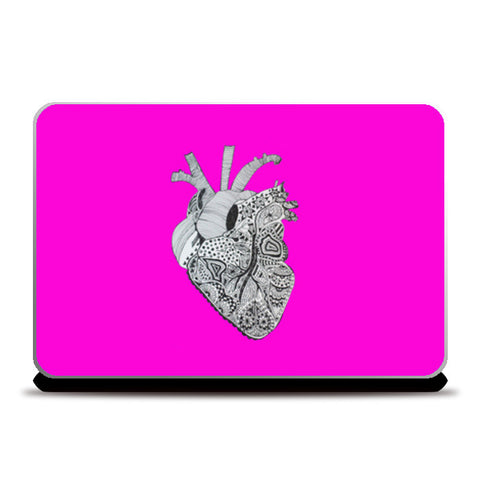 Heart (in Pink) Laptop Skins