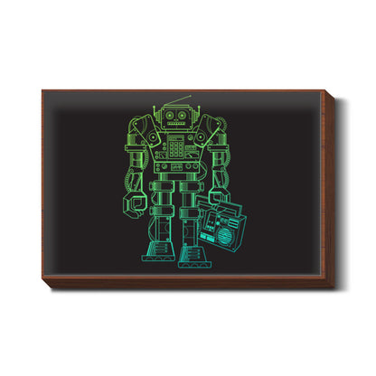 Music Robot Wall Art