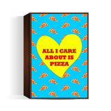 All I care about is Pizza print | Dhwani Mankad
