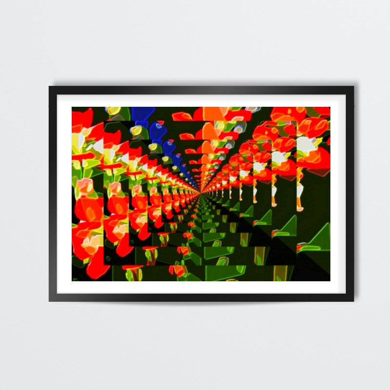 Flower Tunnel Wall Art