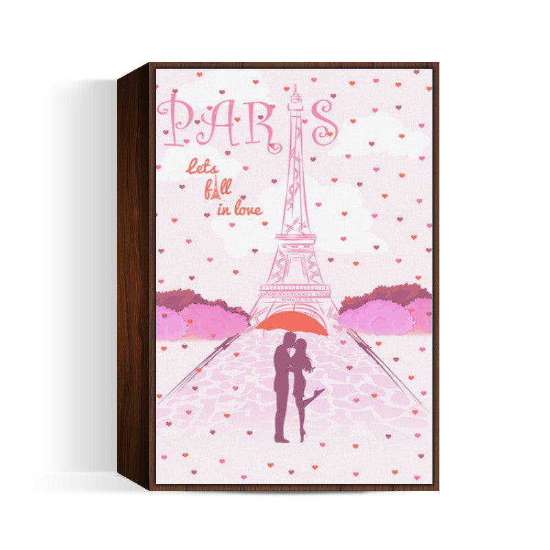Paris-Fall in Love Wall Art