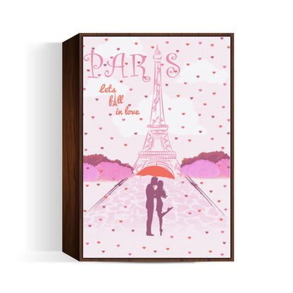 Paris-Fall in Love Wall Art